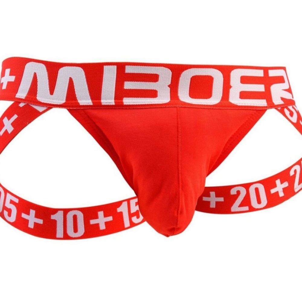 MIBOER Jockstrap - Red - Picture 5 of 6